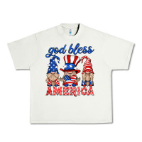 Pistachio god bless america gnome Urban Heavy Tee - HRA Design Shop