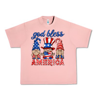 Salmon god bless america gnome Urban Heavy Tee - HRA Design Shop