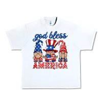 White god bless america gnome Urban Heavy Tee - HRA Design Shop