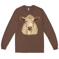 Chestnut charolais Long Sleeve Tee - JahusDesignShop