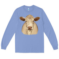 Colony Blue charolais Long Sleeve Tee - JahusDesignShop