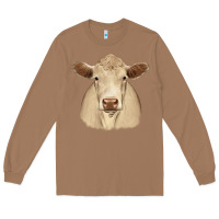 Toasted Coconut charolais Long Sleeve Tee - JahusDesignShop