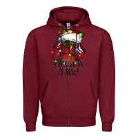 Burgundy you serious clark Christmas vacation rooster Zipper Hoodie - Jasminsmagicworld