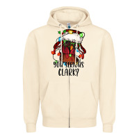 Sandshell you serious clark Christmas vacation rooster Zipper Hoodie - Jasminsmagicworld