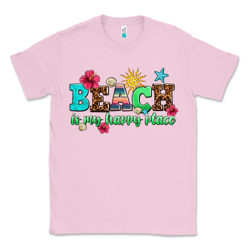 Beach Is My Happy Place Classic Tee by AdoDesignShop | Teevron