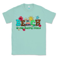 Seafoam beach is my happy place Classic Tee - AdoDesignShop