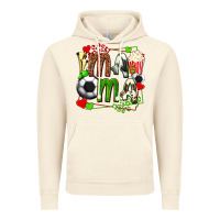 Vintage Artic mama soccer with popcorn Vintage Hoodie - texasbilliewilder