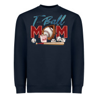 Navy t ball mom Heavyweight Sweatshirt - Zillion Design Studio