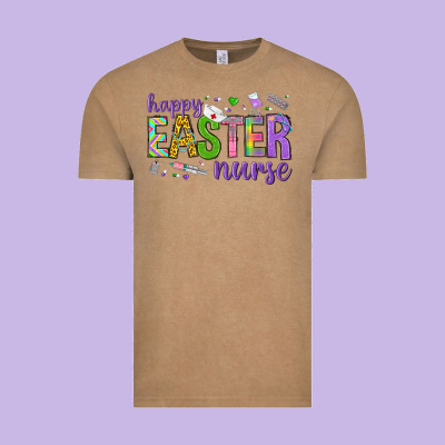 Happy Easter Nurse Vintage Tee Designed By Neo Western