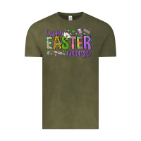 Vintage Olive happy easter nurse Vintage Tee - Neo Western