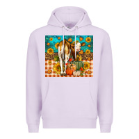 Lilac Western Fall Heifer Premium Hoodie - LillyAllenDesigns