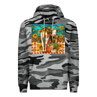 Slate Camo Western Fall Heifer Premium Hoodie - LillyAllenDesigns