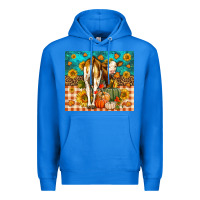 True Royal Western Fall Heifer Premium Hoodie - LillyAllenDesigns