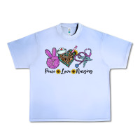 Grape Ice peace love nursing Urban Heavy Tee - CowhideDigitalArt