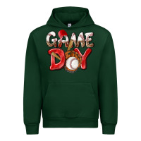 Foreset Green Game day Baseball Urban Hoodie - NancyCooperArtShop