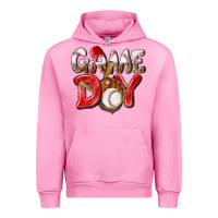 Fuchsia Pink Game day Baseball Urban Hoodie - NancyCooperArtShop