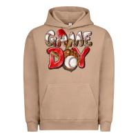 Pigment Burro Game day Baseball Urban Hoodie - NancyCooperArtShop