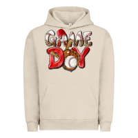 Pigment French Oak Game day Baseball Urban Hoodie - NancyCooperArtShop
