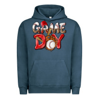 Pigment Midnight Navy Game day Baseball Urban Hoodie - NancyCooperArtShop