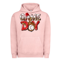 Pigment Salmon Game day Baseball Urban Hoodie - NancyCooperArtShop