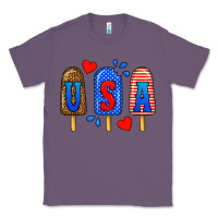 Lavender usa popsicles Classic Tee - BundleAndBundleShop