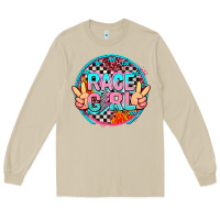 Mushroom race girl with leopard and peace hand Long Sleeve Tee - AdoDesignShop