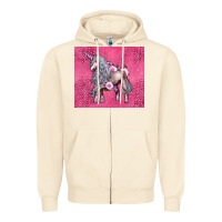 Sandshell unicorn Zipper Hoodie - LillyAllenDesigns