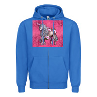 True Royal unicorn Zipper Hoodie - LillyAllenDesigns