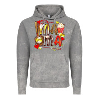 Cloud Rock mama softball baseball with popcorn Vintage Hoodie - texasbilliewilder