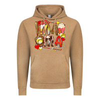 Vintage Camel mama softball baseball with popcorn Vintage Hoodie - texasbilliewilder
