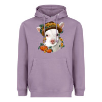 Lavender cute baby lamb thanksgiving nancy Heavyweight Hoodie - NancyCooperArtShop