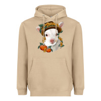 Mushroom cute baby lamb thanksgiving nancy Heavyweight Hoodie - NancyCooperArtShop