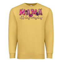 Antique Gold mama all day everyday Premium Sweatshirt - NancyCooperArtShop