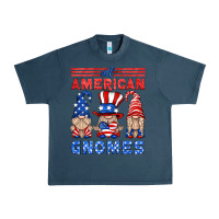 Midnight Navy all american gnomes Urban Heavy Tee - HRA Design Shop