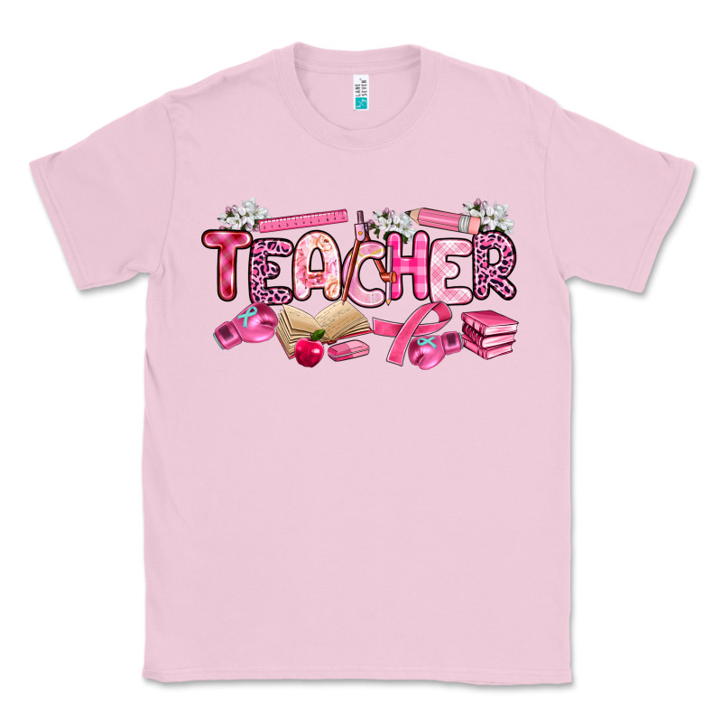 Breast Cancer Teacher Classic Tee by Artiststas | Teevron