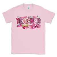 Bubblegum Pink breast cancer teacher Classic Tee - Artiststas