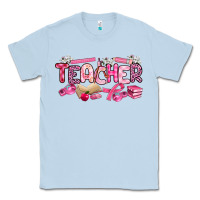 Dusty Blue breast cancer teacher Classic Tee - Artiststas