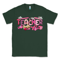 Sports Green breast cancer teacher Classic Tee - Artiststas