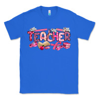 True Royal breast cancer teacher Classic Tee - Artiststas