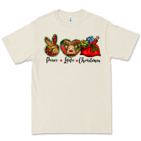 Bone peace love Christmas Premium Tee - BarkalooDesign