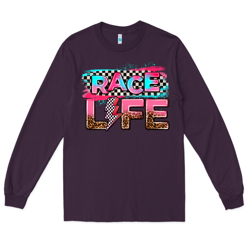 Race Life Long Sleeve Tee by AdoDesignShop | Teevron