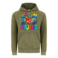 Vintage Olive free dad hugs Vintage Hoodie - Zillion Design Studio