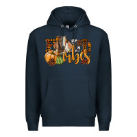 Navy Fall Vibes Boer Goat Premium Hoodie - LillyAllenDesigns