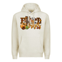Oatmeal Heather Fall Vibes Boer Goat Premium Hoodie - LillyAllenDesigns