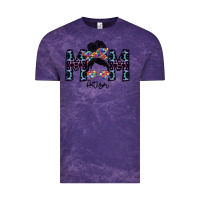 Cloud Purple mom autism Vintage Tee - SublimationCraftShop