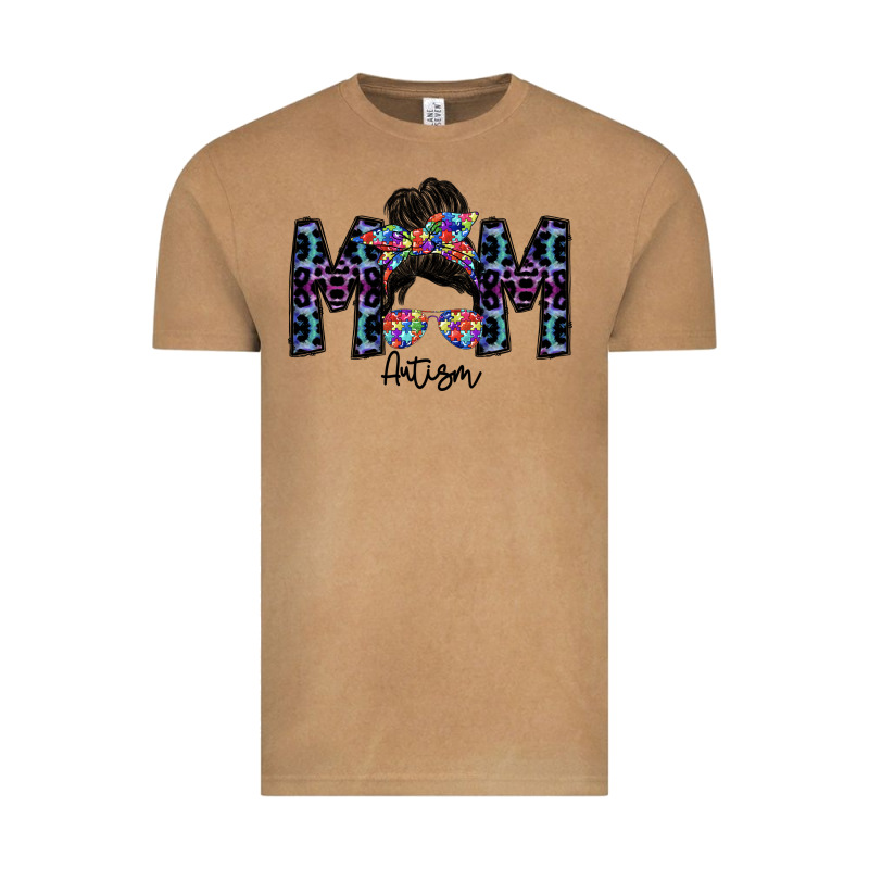Mom Autism Vintage Tee by SublimationCraftShop | Teevron