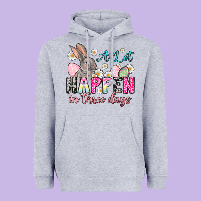 A Lot Can Happen In Three Days Heavyweight Hoodie Designed By Nancycooperartshop