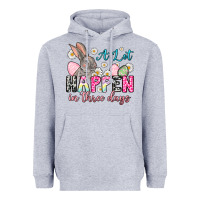 Heather Grey A lot can happen in three days Heavyweight Hoodie - NancyCooperArtShop