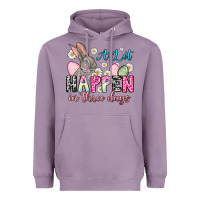 Lavender A lot can happen in three days Heavyweight Hoodie - NancyCooperArtShop