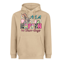 Mushroom A lot can happen in three days Heavyweight Hoodie - NancyCooperArtShop